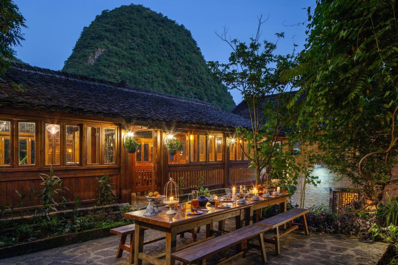 Гостевой дом Yangshuo Secret Garden Экстерьер фото