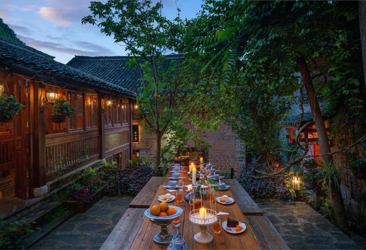 Гостевой дом Yangshuo Secret Garden Экстерьер фото